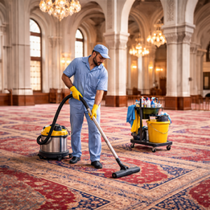 نظافة سجاد المساجد